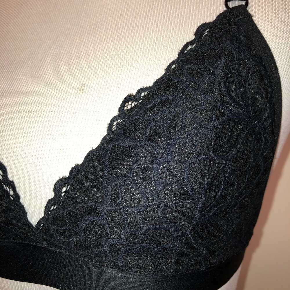 Target Black Lace Racerback Bralette - Picture 4 of 5